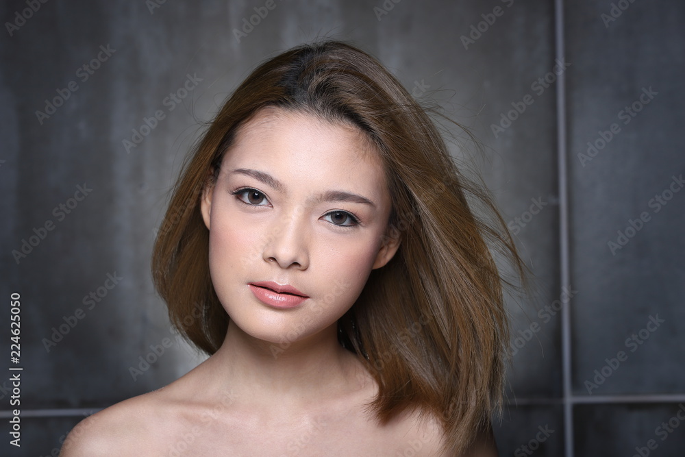 Fashion Asian Woman with Update style and make up Hairstyle Fashion Asian Woman with Update style and make up Hairstyle