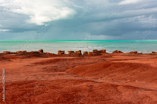 Cable Beach on the Indian Ocean photo