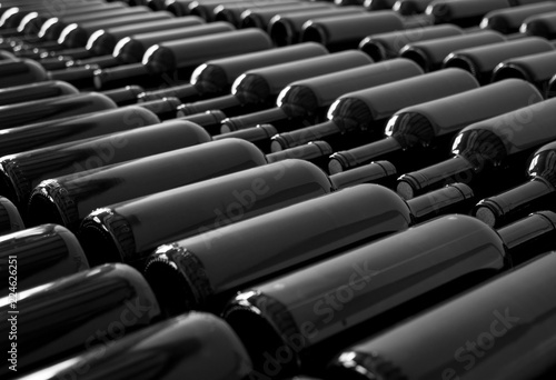blank wine bottles deposit
