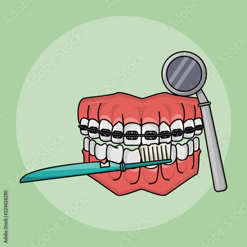 Dental care concept