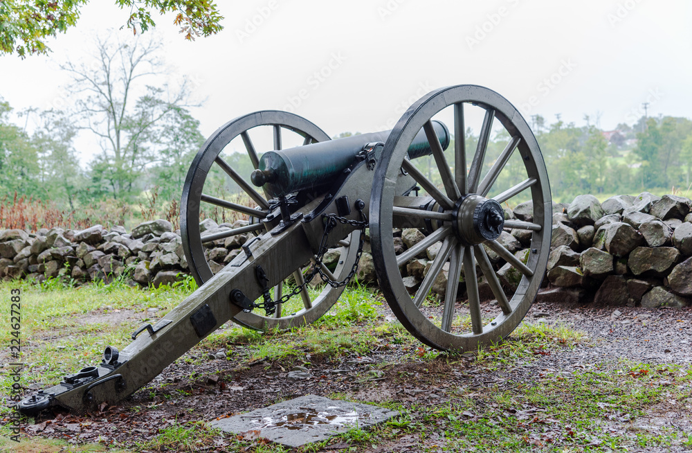 A Civil War Cannon