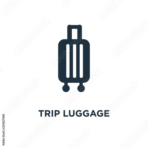 trip luggage icon