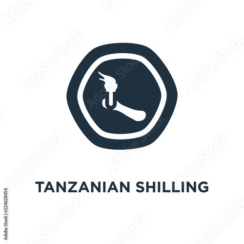 tanzanian shilling icon