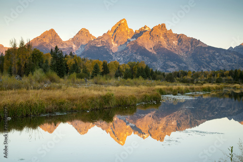 Sunrise at Oxbow Bend © brent coulter