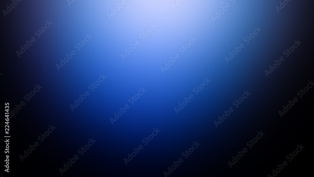 Abstract background blue blur gradient with bright clean