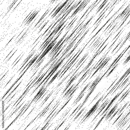 Grunge halftone pattern. Pointillism, stipplism style. Textured background with dots, circles, Points of different scale. 