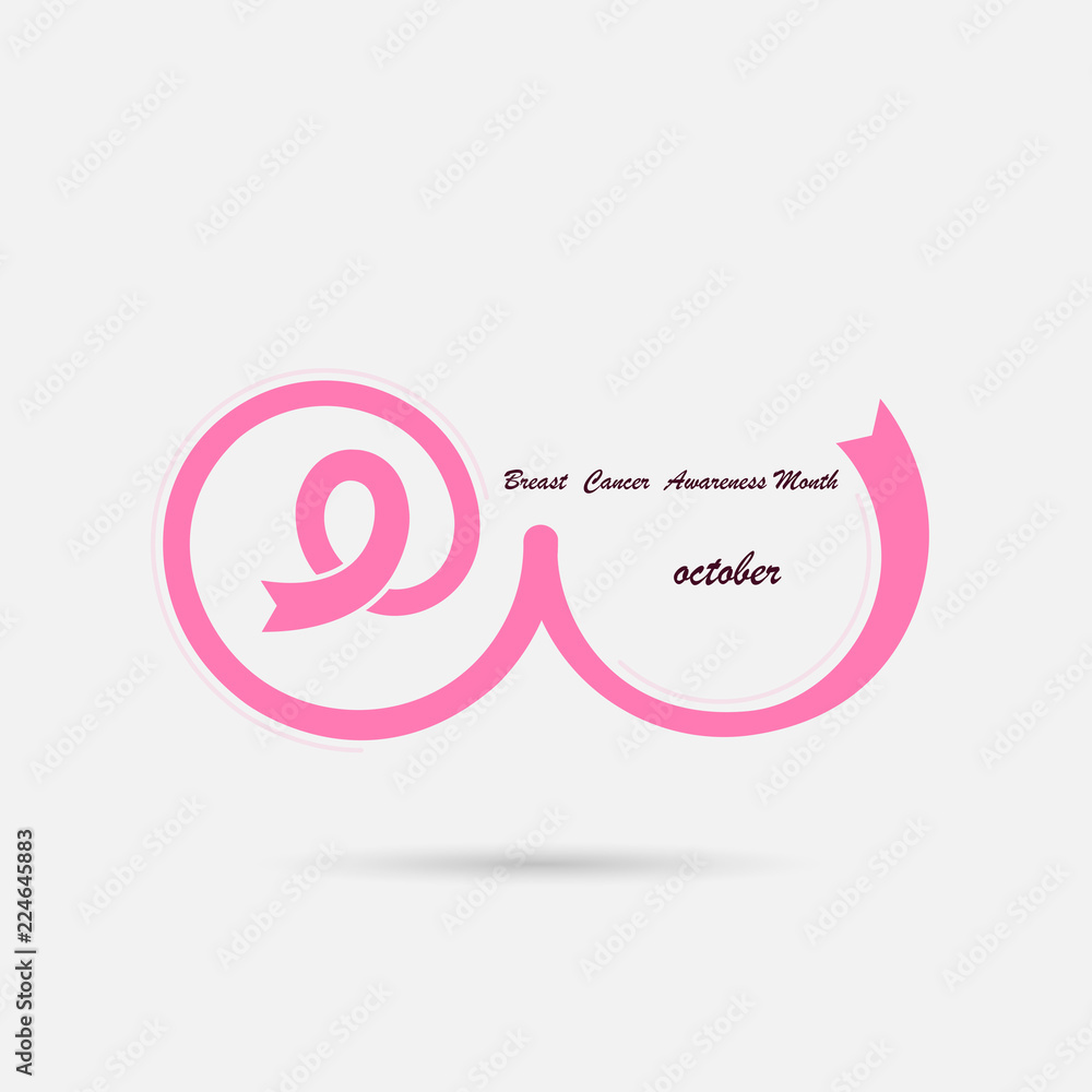 Pink Breast,Bosom,or Chest icon.Pink ribbon.Pink care logo.Breast Cancer October Awareness Month Campaign banner.Women health concept.Breast cancer awareness month logo design. Pink Breast,Bosom,or Chest icon.Pink ribbon.Pink care logo.Breast Cancer October Awareness Month Campaign banner.Women health concept.Breast cancer awareness month logo design.