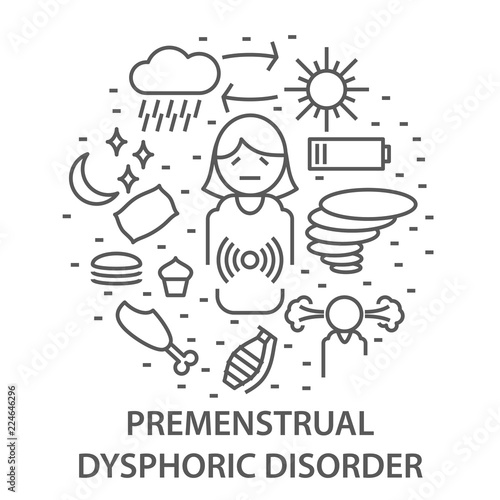 Banners for premenstrual syndrome