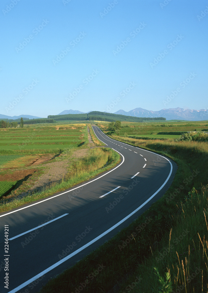 Carretera camino asfalto