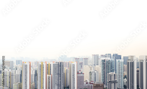 Singapore skyline city scape business building and financial district, Singapore