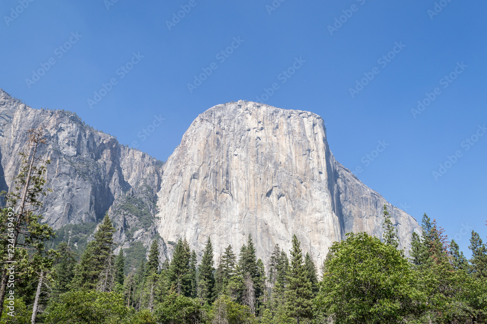El Capitan, one of the most iconic rock formation at Yosemite