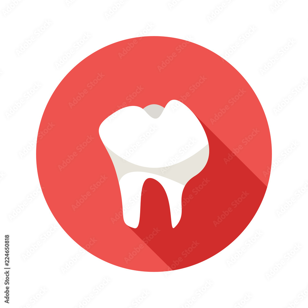 Cartoon tooth icon.Vector illustration for web. Cartoon tooth icon.Vector illustration for web.