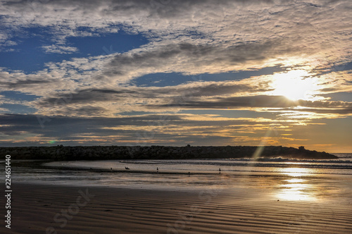 Tranquility  sunrise on the beach