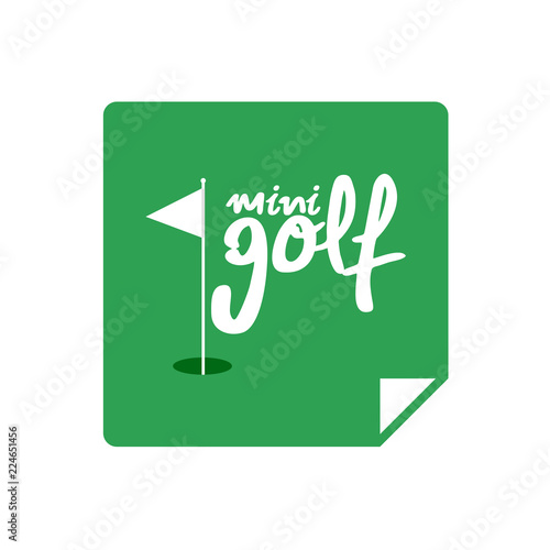mini golf icon