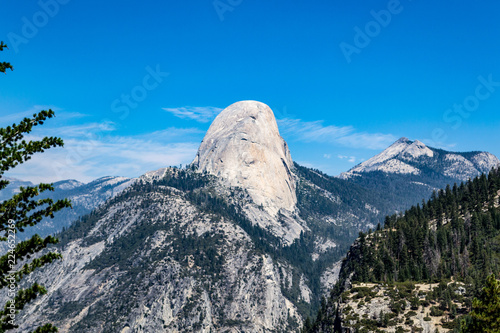 Canvas Print Half Dome from the Panorama trail at Yosemite