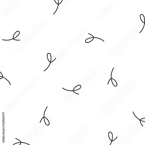 Seamless pattern. Background. Texture. Black and white.