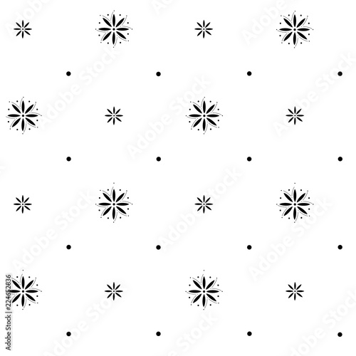 Seamless pattern. Background. Texture. Black and white.
