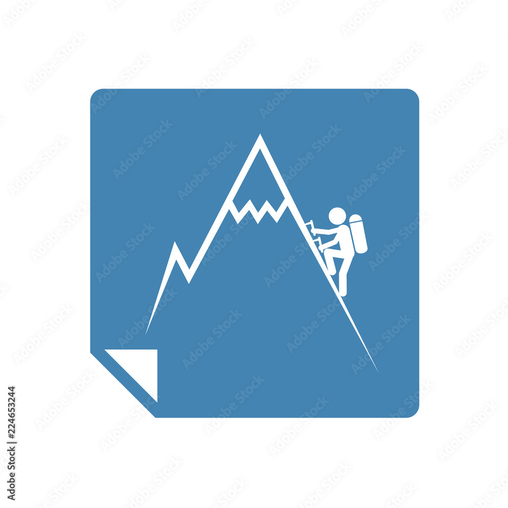 climbing icon design climbing icon design
