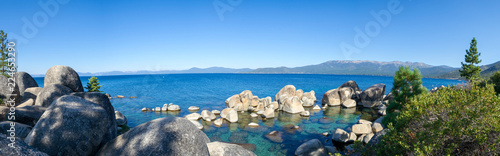 Crystalline water at Sand Harbor in Lake Tahoe