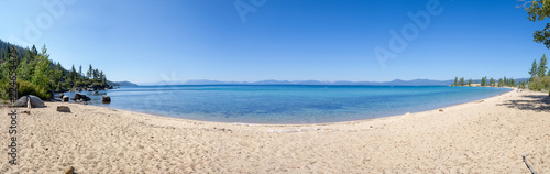 Beach at Sand Harbor in Lake Tahoe