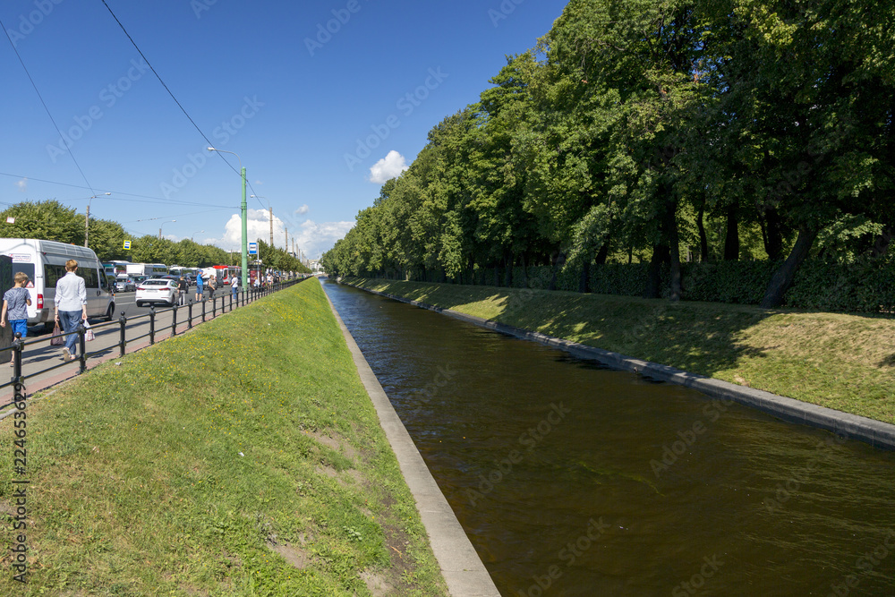Swan Channel, the channel in St. Petersburg