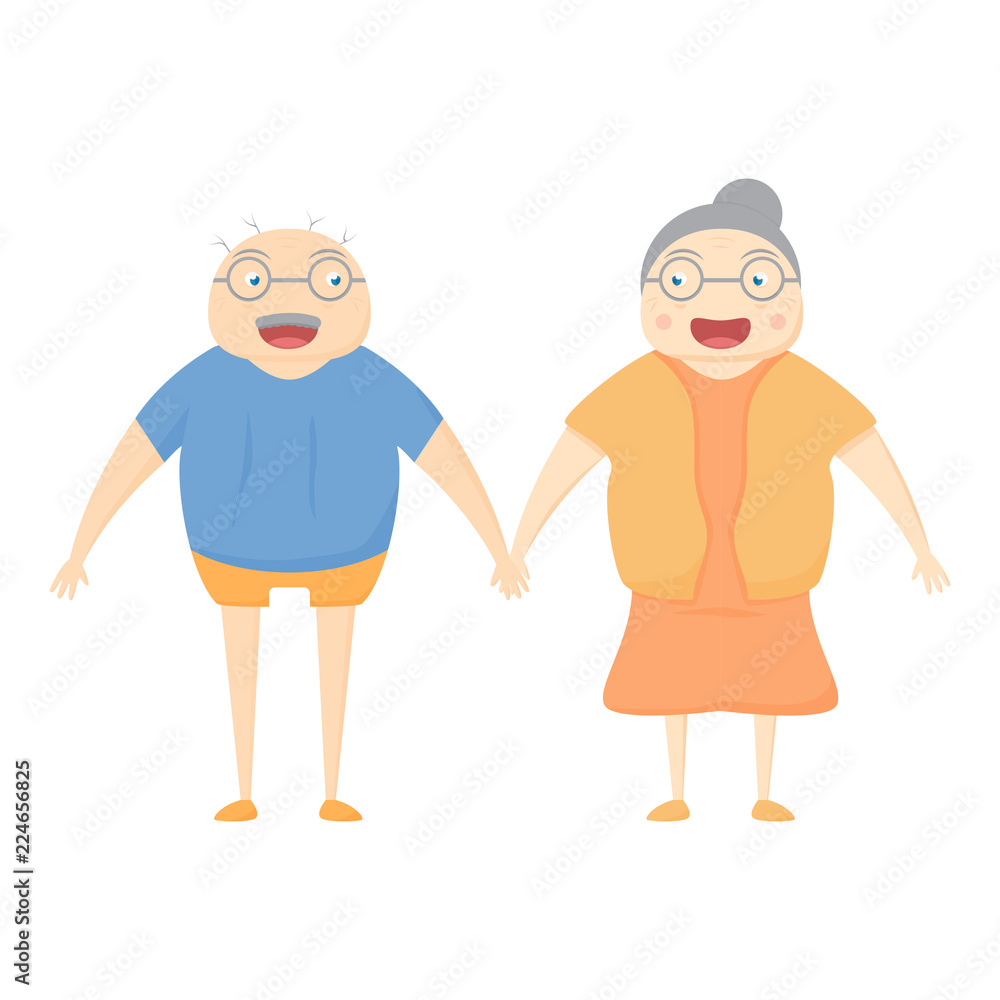 Family activity is smilling on white background. Vector illustration in flat design. Family activity is smilling on white background. Vector illustration in flat design.