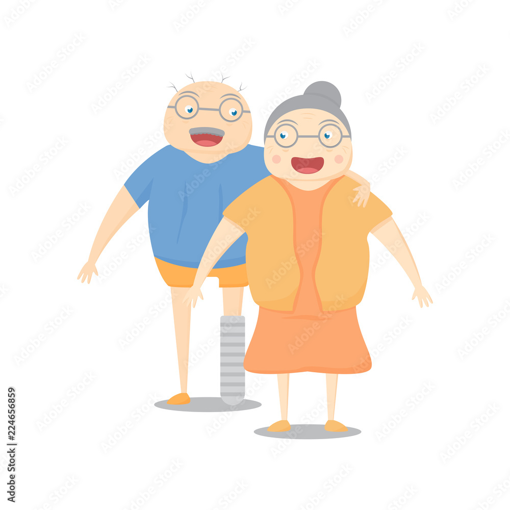 Family activity is smilling on white background. Vector illustration in flat design. Family activity is smilling on white background. Vector illustration in flat design.