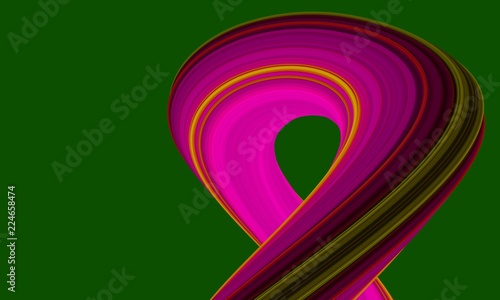 Twisted abstract striped sh...