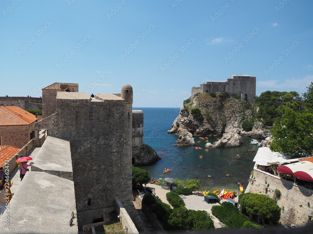 Fototapeta premium King's landing Lovrijenac at Dubrovnik