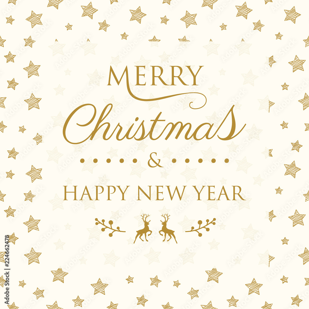 Decorative Christmas banner with decorations in retro style. Vector. Decorative Christmas banner with decorations in retro style. Vector.
