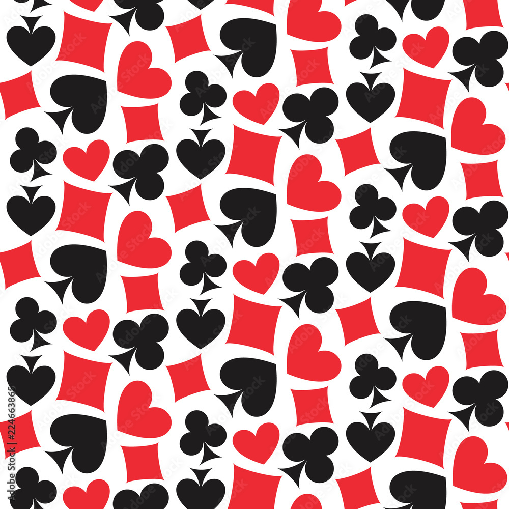 Poker Suits Background