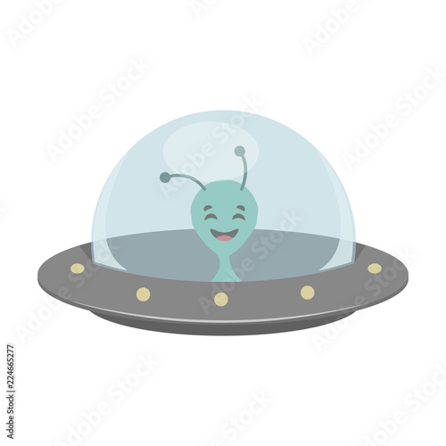 Illustration of a UFO