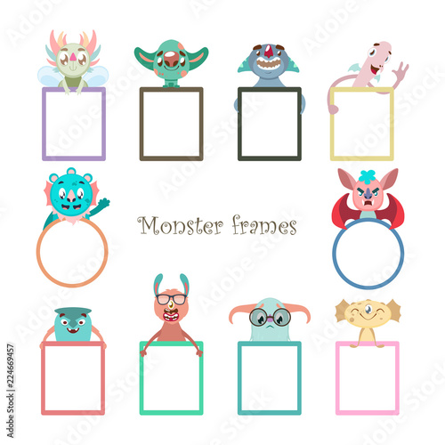 Decorative frames for Halloween