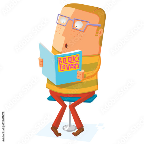 book lover read a book