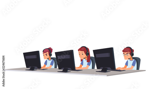 Competition of E-sports gaming