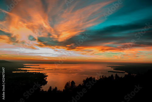 Bodensee Sonnenuntergang photo