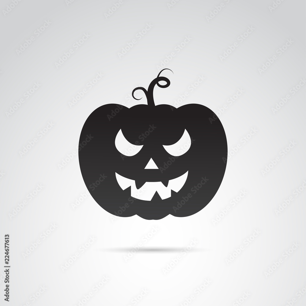 Pumpkin vector icon. Pumpkin vector icon.