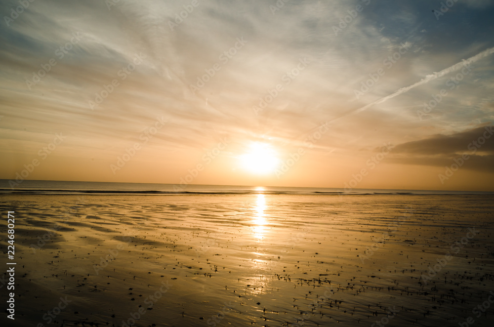 Sunrise over sea Sunrise over sea