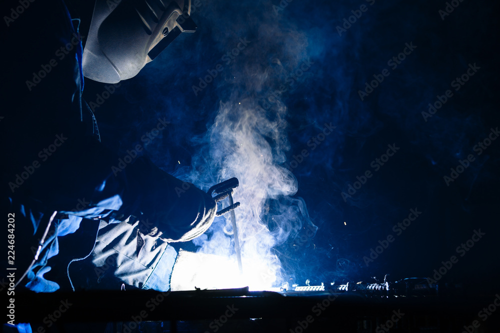 Naklejka premium Przepływy pracy w fabryce