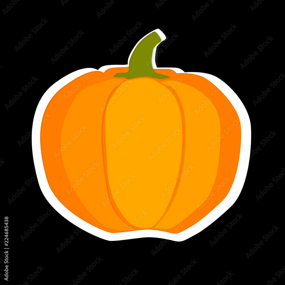 Obraz premium pumpkin art illustration 