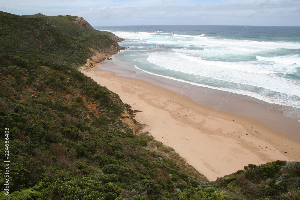 Coastline at Cape Otway National Park , Victoria, Australia