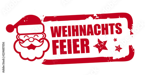 Stempel Weihnachtsfeier