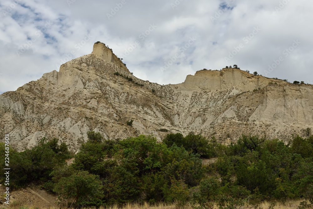 Vashlovani National Park the driest deserts in Georgia. Panoramic view of mountains and canyons in Kakheti – Georgia. Vashlovani National Park the driest deserts in Georgia. Panoramic view of mountains and canyons in Kakheti – Georgia.
