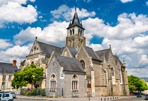 Saint Trinity Cathedral of Laval, France photo