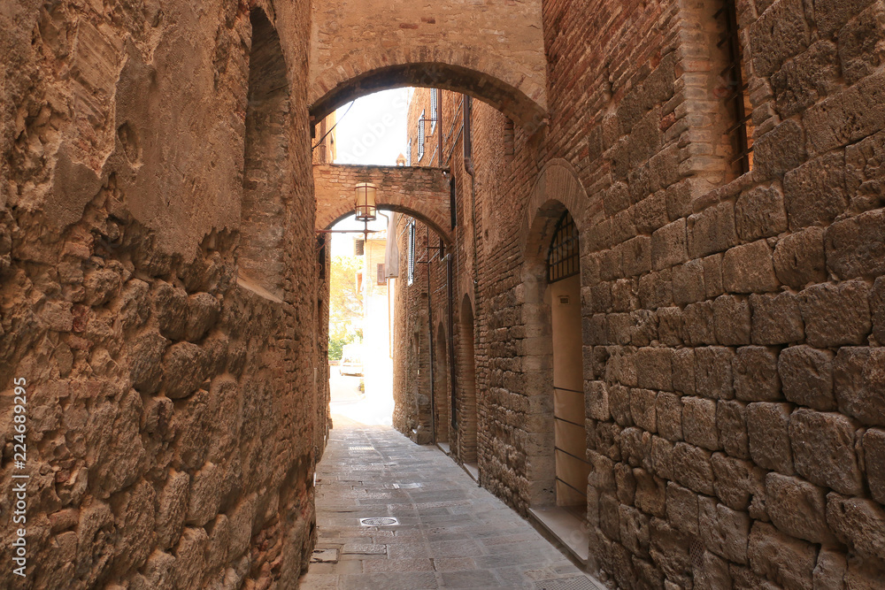 Alley in Tuscany