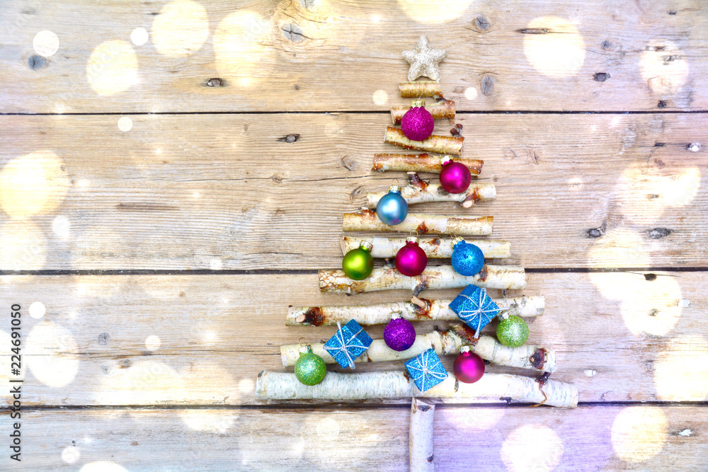 Poster, Print Weihnachtlicher Hintergrund