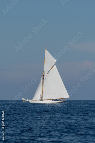 Sailboat on sea © Dmytro Surkov