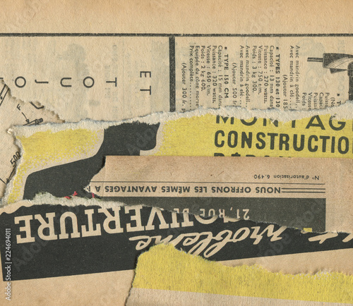 Obraz w ramie Old Papers #6