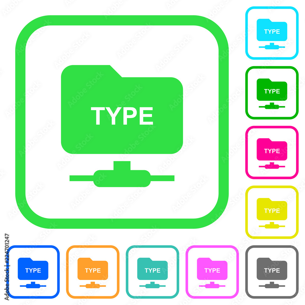 FTP enter passive mode vivid colored flat icons FTP enter passive mode vivid colored flat icons