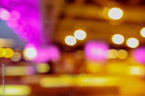 Bokeh city at night as an abstract background © schankz